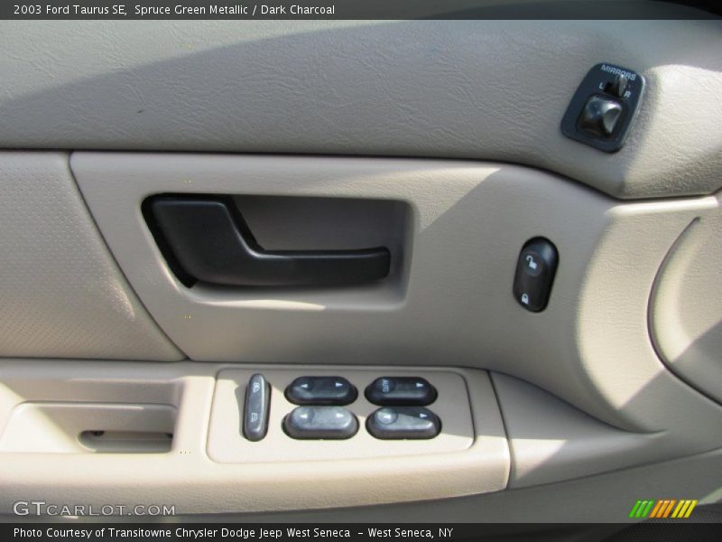 Spruce Green Metallic / Dark Charcoal 2003 Ford Taurus SE
