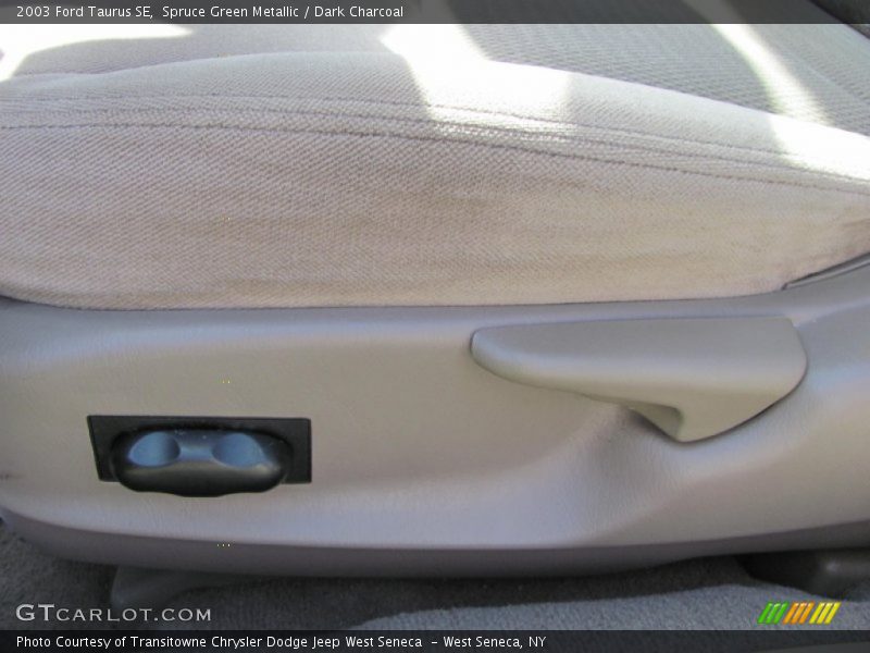 Spruce Green Metallic / Dark Charcoal 2003 Ford Taurus SE