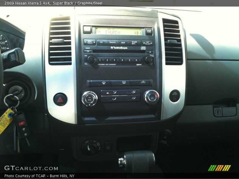 Super Black / Graphite/Steel 2009 Nissan Xterra S 4x4