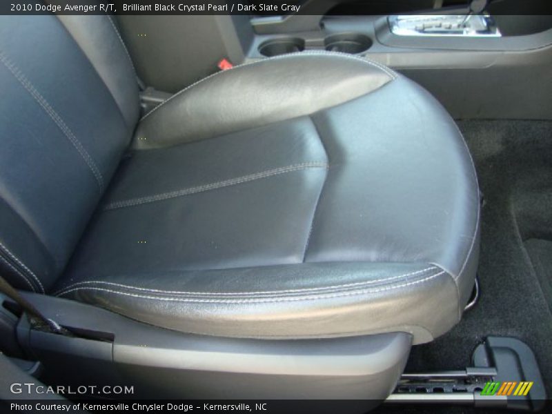 Brilliant Black Crystal Pearl / Dark Slate Gray 2010 Dodge Avenger R/T