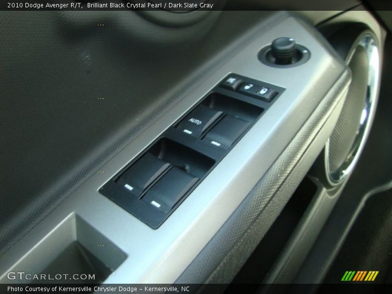 Brilliant Black Crystal Pearl / Dark Slate Gray 2010 Dodge Avenger R/T