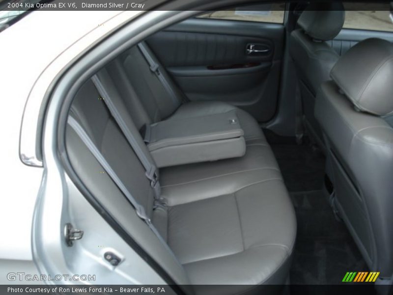 Diamond Silver / Gray 2004 Kia Optima EX V6