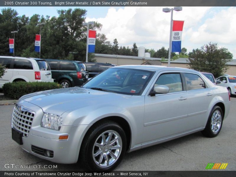 Bright Silver Metallic / Dark Slate Gray/Light Graystone 2005 Chrysler 300 Touring