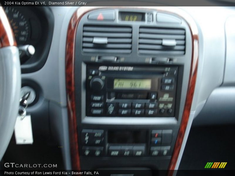 Diamond Silver / Gray 2004 Kia Optima EX V6