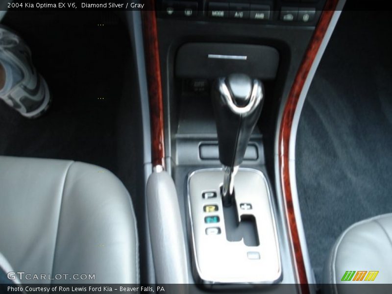Diamond Silver / Gray 2004 Kia Optima EX V6
