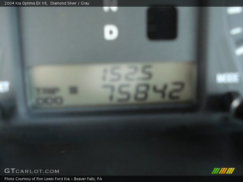 Diamond Silver / Gray 2004 Kia Optima EX V6