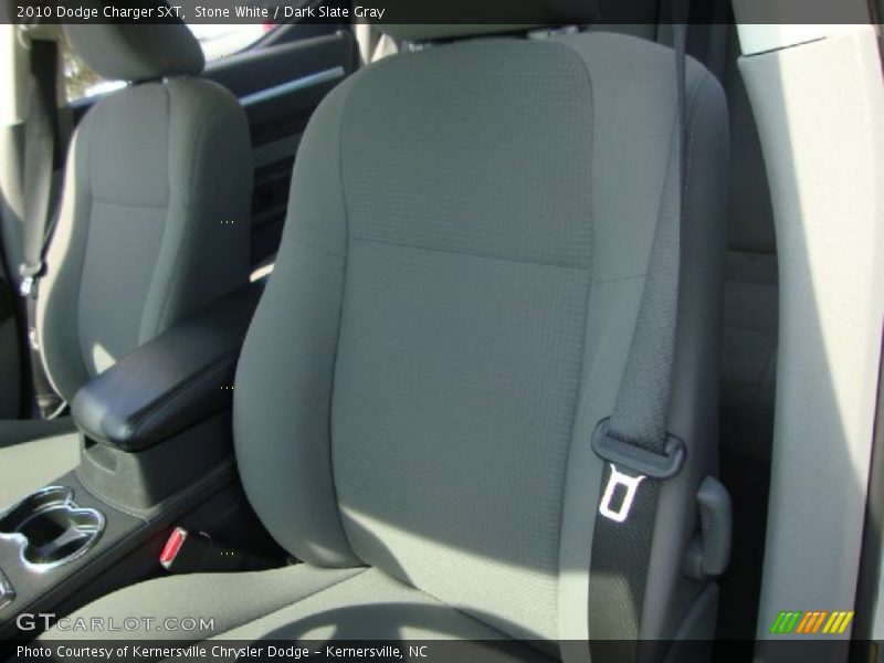 Stone White / Dark Slate Gray 2010 Dodge Charger SXT