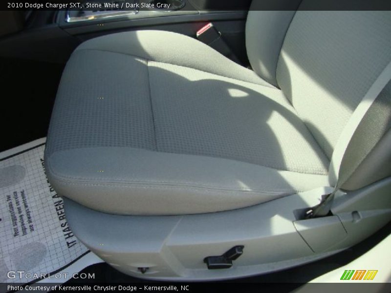 Stone White / Dark Slate Gray 2010 Dodge Charger SXT