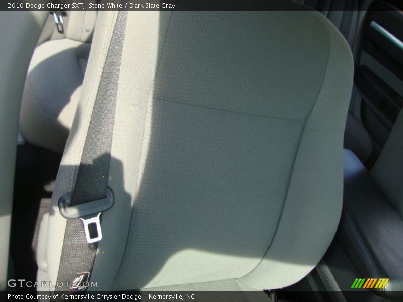 Stone White / Dark Slate Gray 2010 Dodge Charger SXT