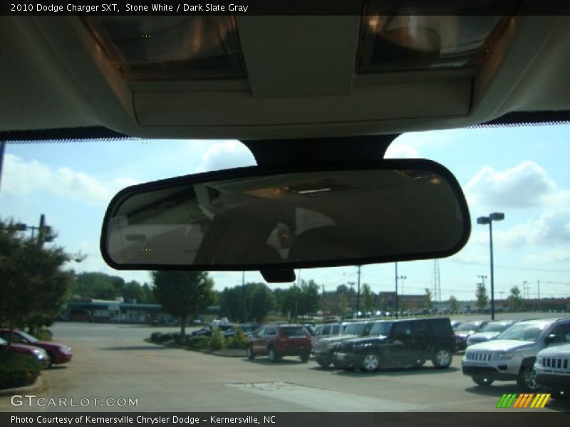 Stone White / Dark Slate Gray 2010 Dodge Charger SXT