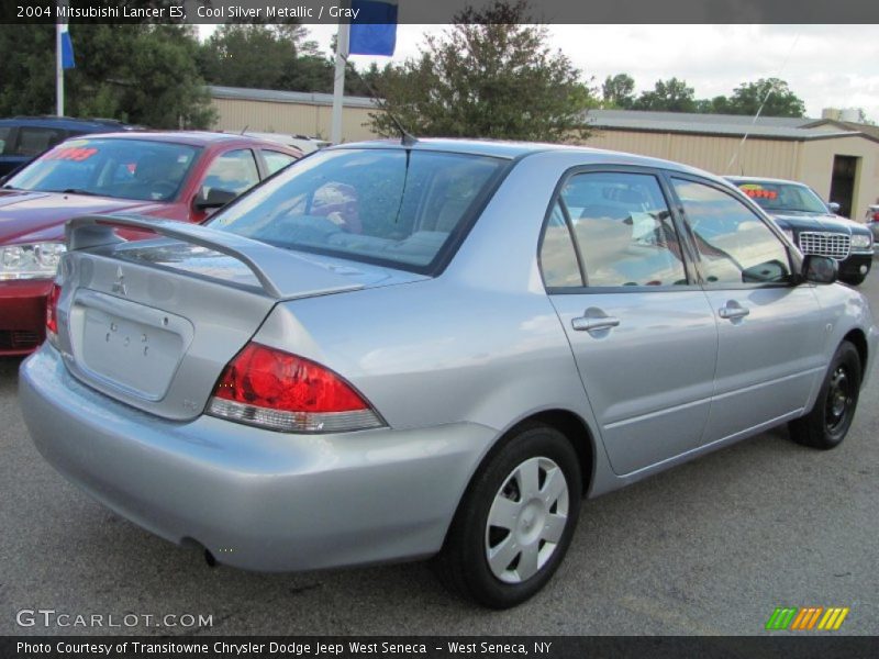 Cool Silver Metallic / Gray 2004 Mitsubishi Lancer ES