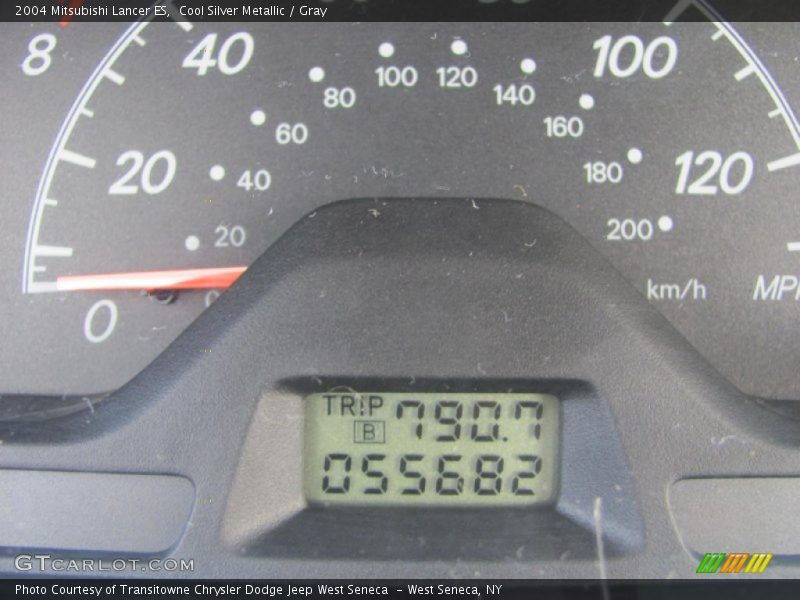 Cool Silver Metallic / Gray 2004 Mitsubishi Lancer ES