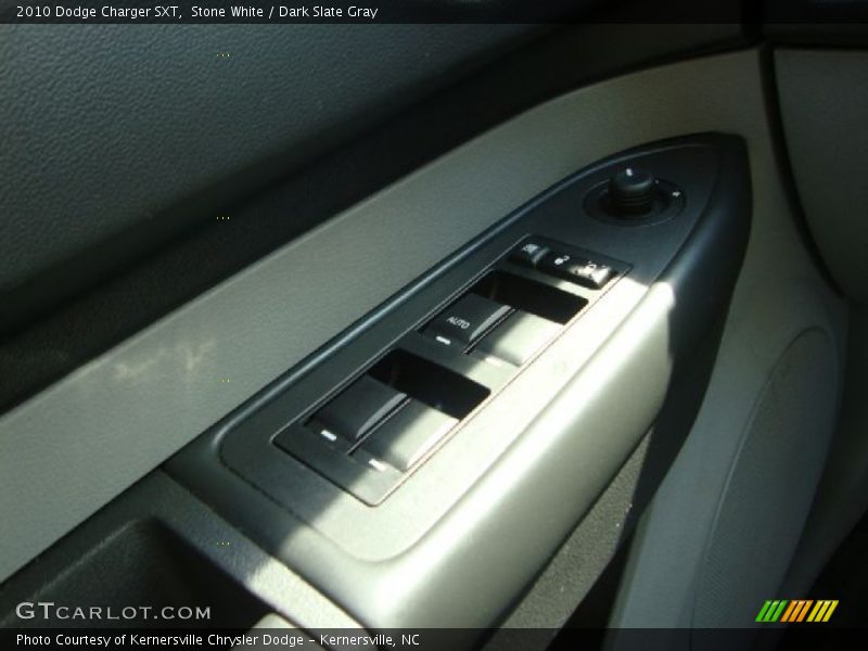 Stone White / Dark Slate Gray 2010 Dodge Charger SXT