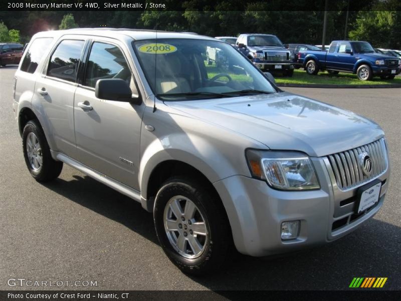 Silver Metallic / Stone 2008 Mercury Mariner V6 4WD