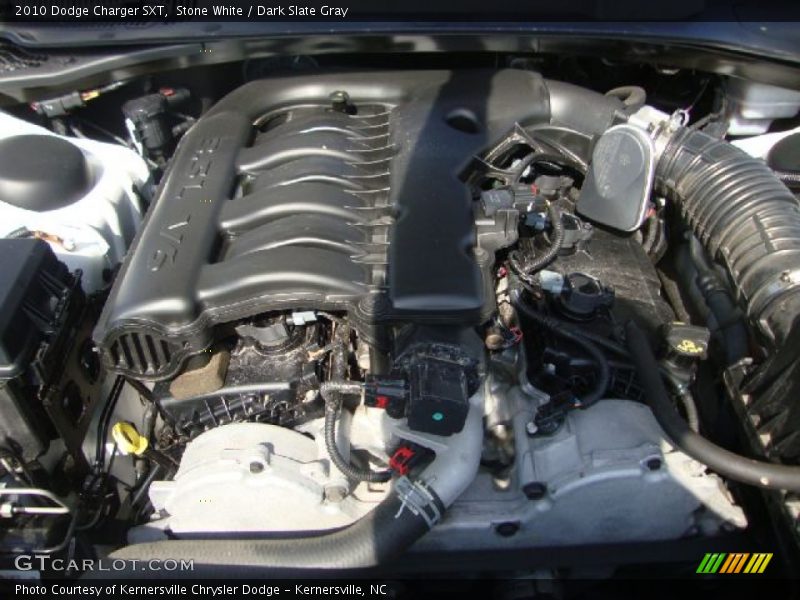 Stone White / Dark Slate Gray 2010 Dodge Charger SXT