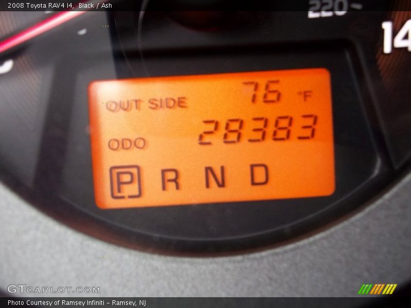 Black / Ash 2008 Toyota RAV4 I4