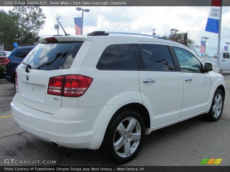 Stone White / Dark Slate Gray/Light Graystone 2009 Dodge Journey R/T