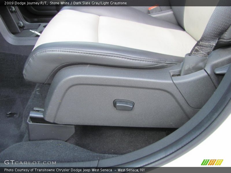 Stone White / Dark Slate Gray/Light Graystone 2009 Dodge Journey R/T