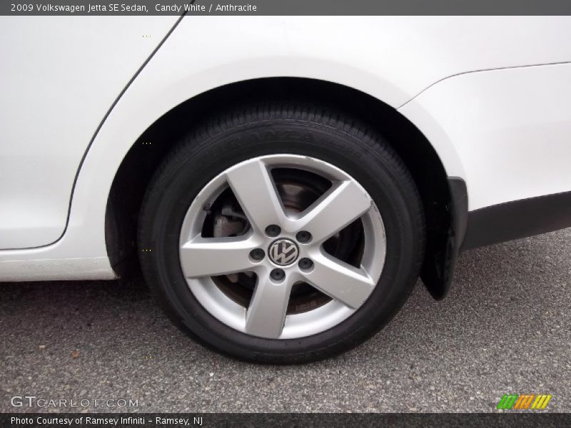Candy White / Anthracite 2009 Volkswagen Jetta SE Sedan