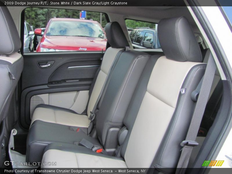 Stone White / Dark Slate Gray/Light Graystone 2009 Dodge Journey R/T