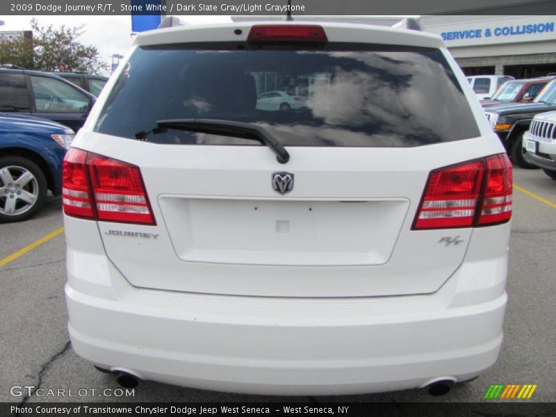 Stone White / Dark Slate Gray/Light Graystone 2009 Dodge Journey R/T