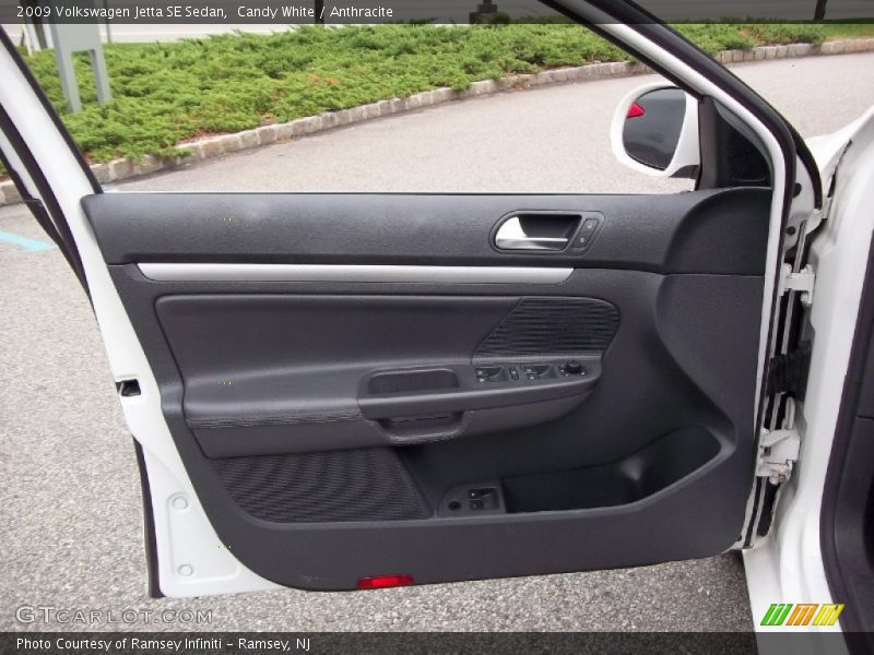 Candy White / Anthracite 2009 Volkswagen Jetta SE Sedan
