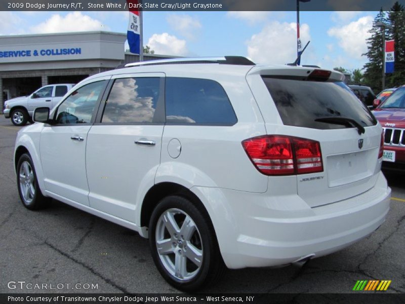 Stone White / Dark Slate Gray/Light Graystone 2009 Dodge Journey R/T