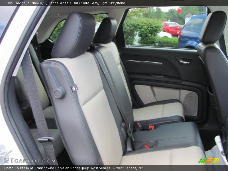 Stone White / Dark Slate Gray/Light Graystone 2009 Dodge Journey R/T