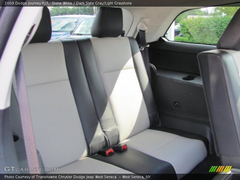 Stone White / Dark Slate Gray/Light Graystone 2009 Dodge Journey R/T