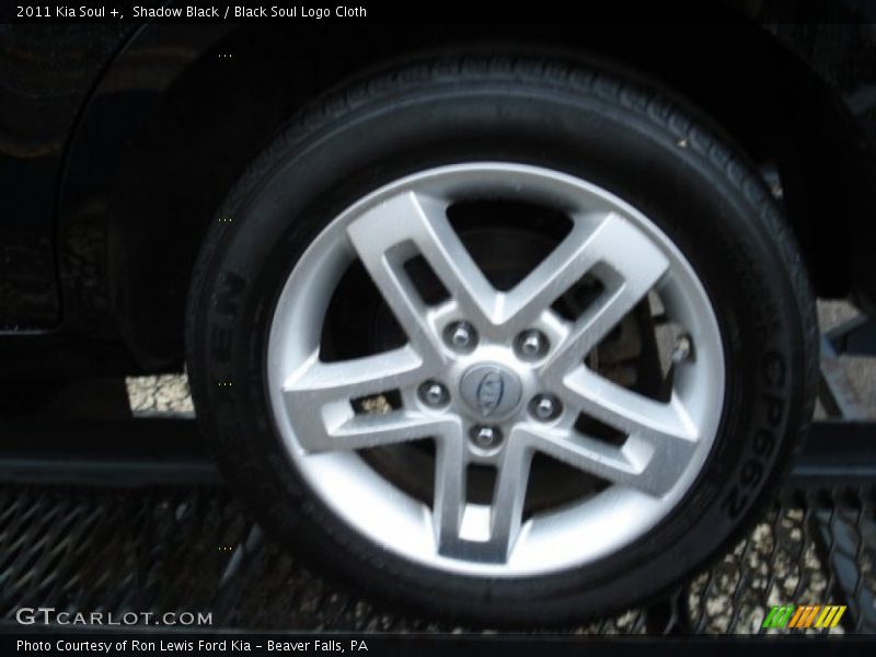 Shadow Black / Black Soul Logo Cloth 2011 Kia Soul +