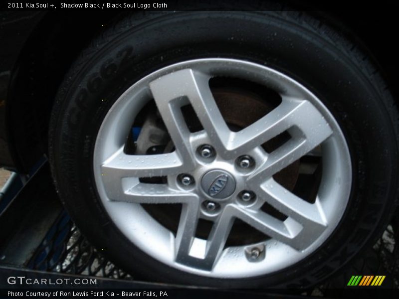 Shadow Black / Black Soul Logo Cloth 2011 Kia Soul +