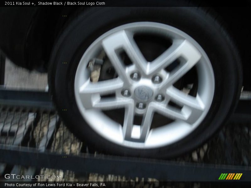 Shadow Black / Black Soul Logo Cloth 2011 Kia Soul +