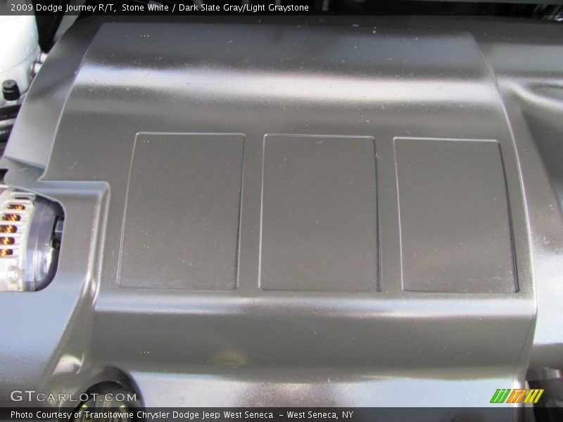 Stone White / Dark Slate Gray/Light Graystone 2009 Dodge Journey R/T