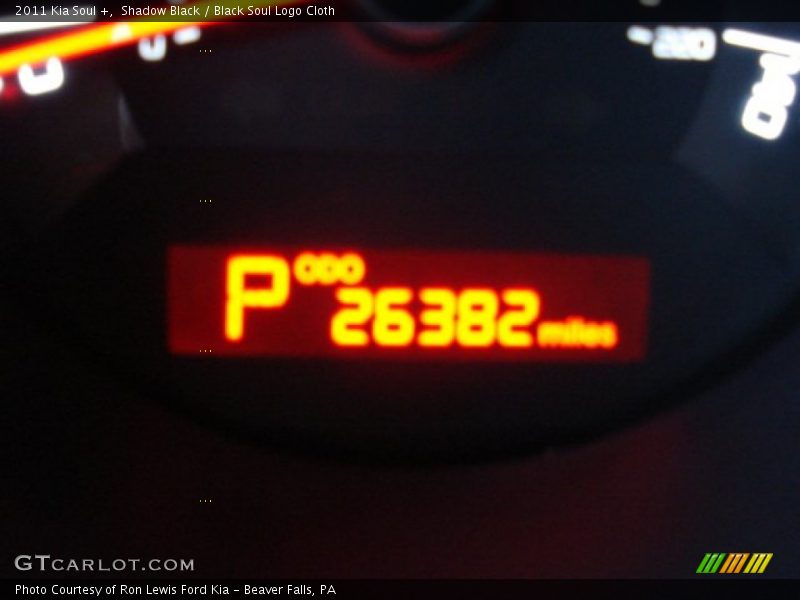 Shadow Black / Black Soul Logo Cloth 2011 Kia Soul +