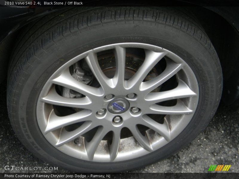 Black Stone / Off Black 2010 Volvo S40 2.4i