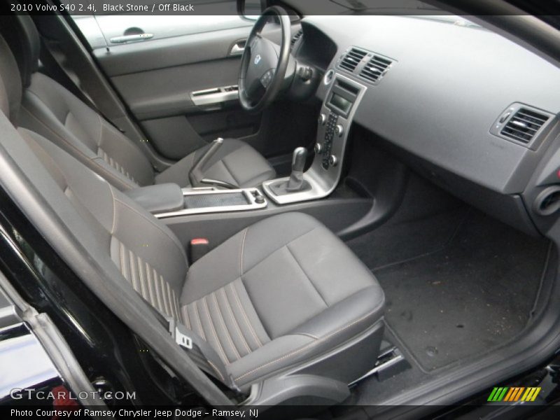 Black Stone / Off Black 2010 Volvo S40 2.4i