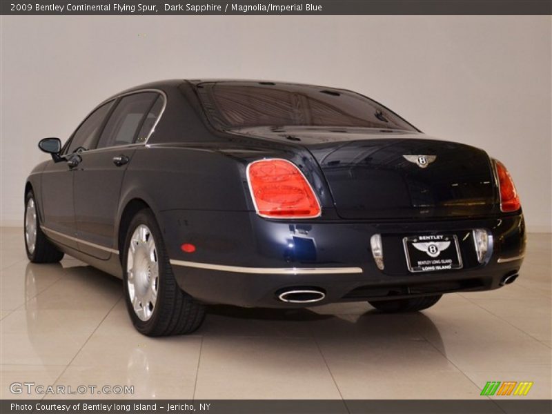 Dark Sapphire / Magnolia/Imperial Blue 2009 Bentley Continental Flying Spur