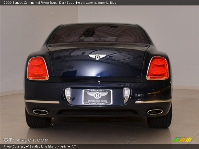 Dark Sapphire / Magnolia/Imperial Blue 2009 Bentley Continental Flying Spur