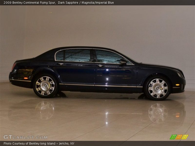 Dark Sapphire / Magnolia/Imperial Blue 2009 Bentley Continental Flying Spur