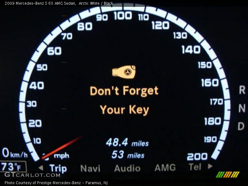 Arctic White / Black 2009 Mercedes-Benz S 63 AMG Sedan