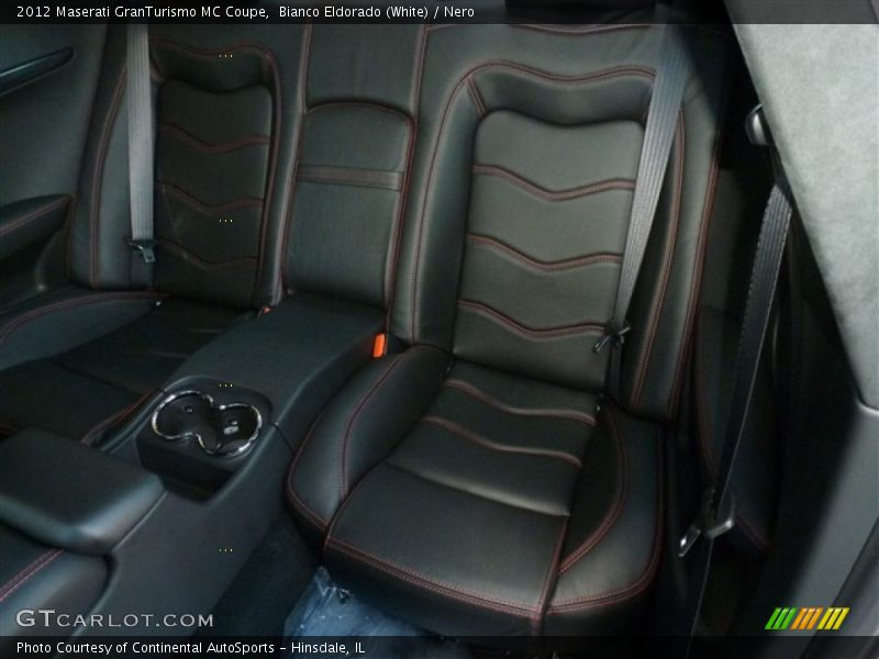 Bianco Eldorado (White) / Nero 2012 Maserati GranTurismo MC Coupe
