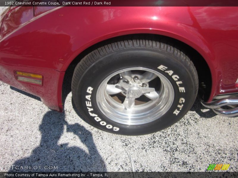 Custom Wheels of 1982 Corvette Coupe