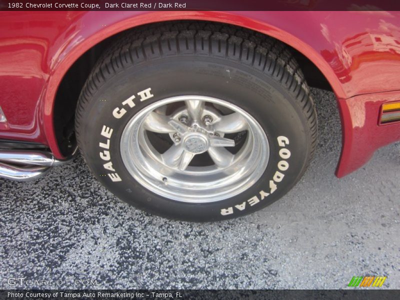 Custom Wheels of 1982 Corvette Coupe