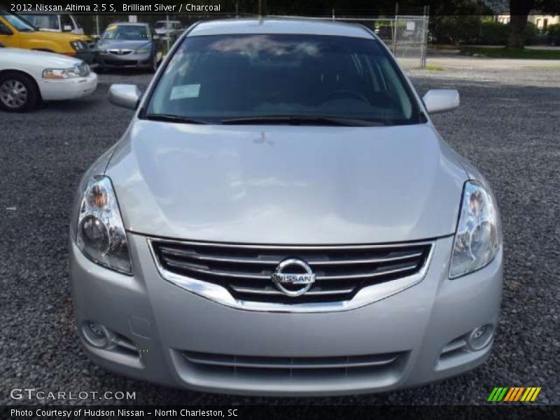 Brilliant Silver / Charcoal 2012 Nissan Altima 2.5 S