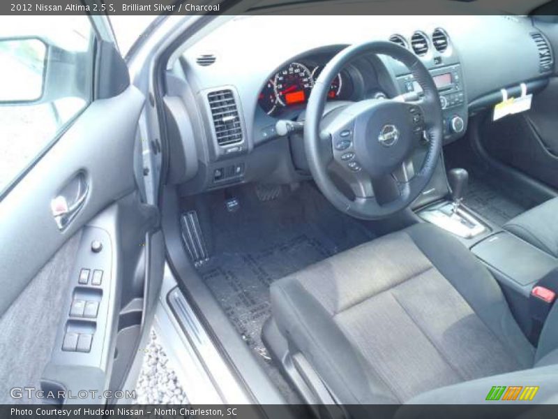 Brilliant Silver / Charcoal 2012 Nissan Altima 2.5 S