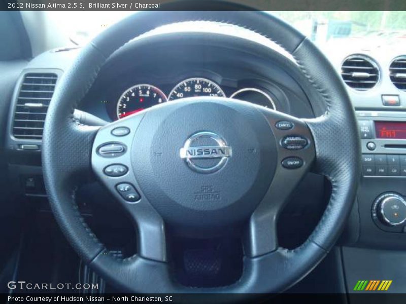 Brilliant Silver / Charcoal 2012 Nissan Altima 2.5 S