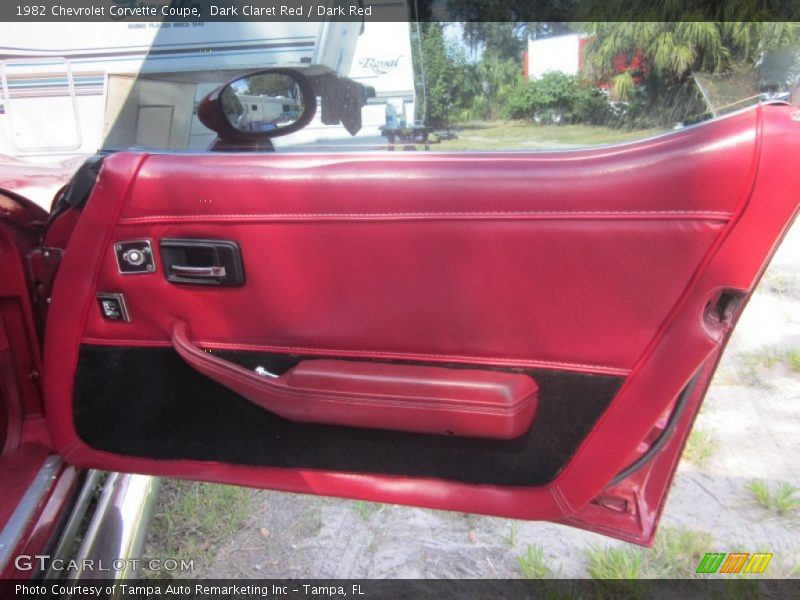 Door Panel of 1982 Corvette Coupe