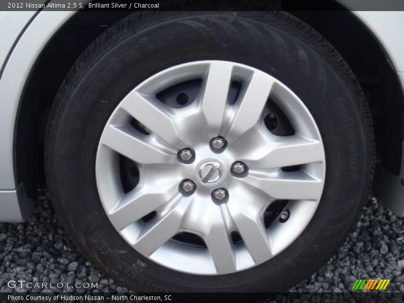 Brilliant Silver / Charcoal 2012 Nissan Altima 2.5 S