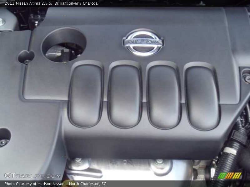 Brilliant Silver / Charcoal 2012 Nissan Altima 2.5 S