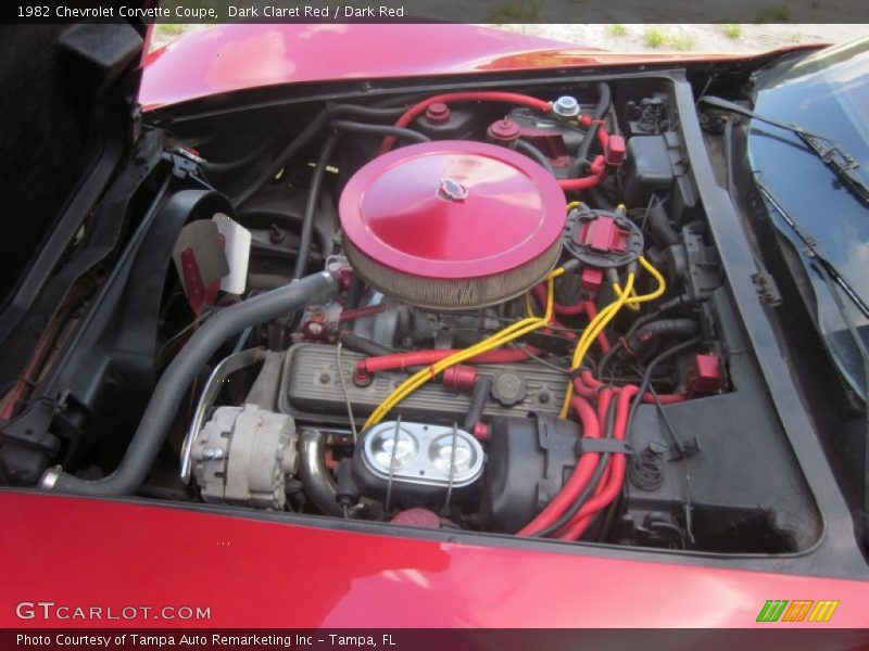  1982 Corvette Coupe Engine - 350 cid OHV 16-Valve V8